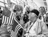 Honor Flight San Diego arrives to a hero’s welcome (May 5th)