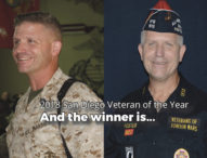 The San Diego County Veteran of the Year…