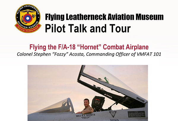 Pilot Talk and Tour – August 24th