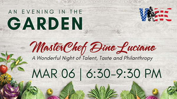 An Evening In The Garden – March 6th (VANC)