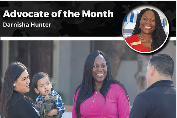 Darnisha Hunter – Advocate of the Month