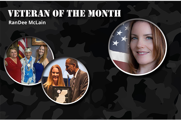 RanDee McLain – Veteran of the Month