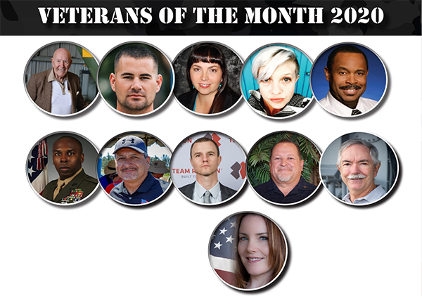 VETERANS OF THE MONTH (2020)