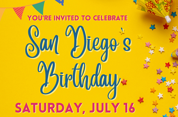 San Diego Gives (Birthday Celebration – July 16th)