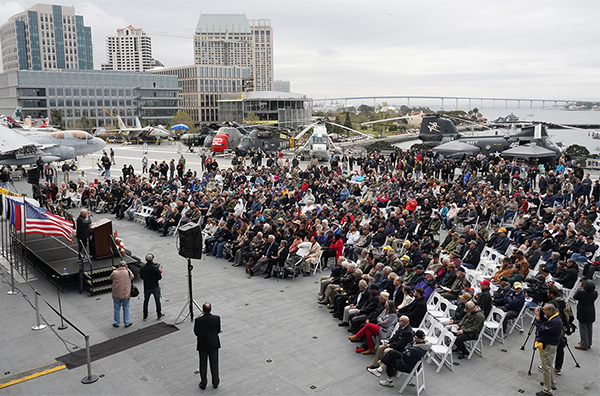 USS Midway Museum Honors Vietnam War Veterans