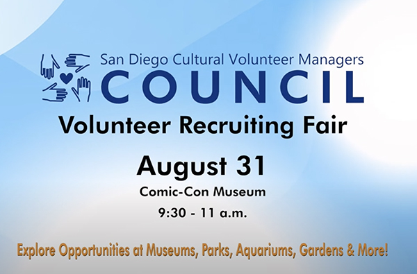 Volunteer Recruitment Fair (August 31st)