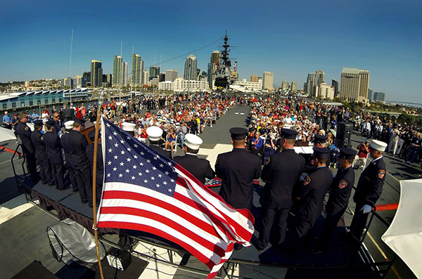 Midway Commemorates the Heroes of Sept. 11